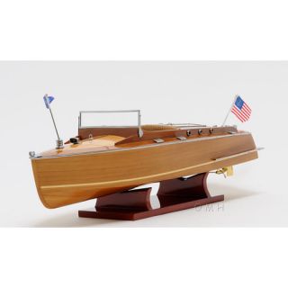 Old Modern Handicrafts Christ Craft Medium Runabout Model Boat