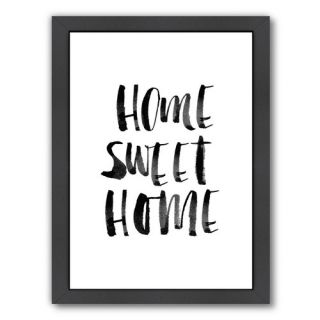 Home Sweet Home Framed Textual Art