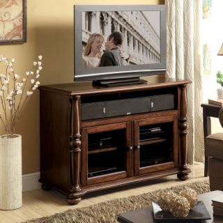 Riverside Dunmore 42 in. TV Console   Upland Cherry   TV Stands