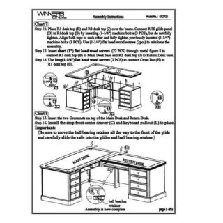 Winners Only, Inc. 72 Desk with Return