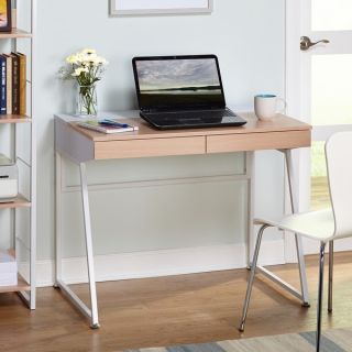 Simple Living Modernist Rectangular Tech Integrated Desk