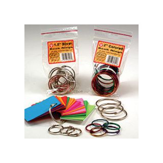 Book Rings 2 50 Per Pack by Hygloss Products Inc