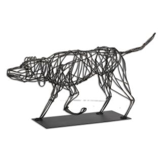 Uttermost Hound Dog Sculpture   Sculptures & Figurines