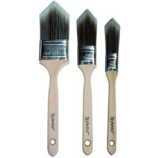 Styletto Trimming and Edging Paint Brush Set (3 Piece) 00046