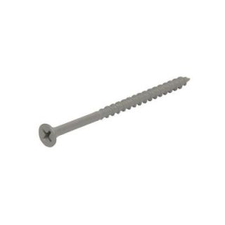 Grip Rite #8 x 2 in. Philips Bugle Head Coarse Thread Sharp Point Polymer Coated Exterior Screws (5 lb. Pack) PTN2S5