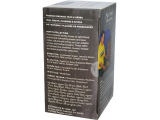 Numi Tea 0669176 Numis Collection, Assorted Melange from Around the World, 18 Tea Bags, 1.37 oz   38.9 g   Case of 6   18 Bag