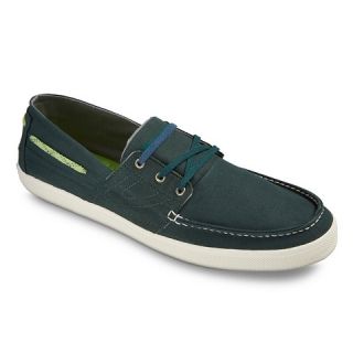 Tretorn® Mens Otto Boat Shoes   Blue Green
