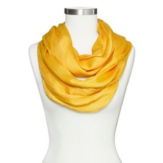 Womens Solid Infinity Scarf