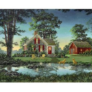 Jigsaw Puzzle Fred Swan 1000 Pieces 24" x 30", Summer Gold