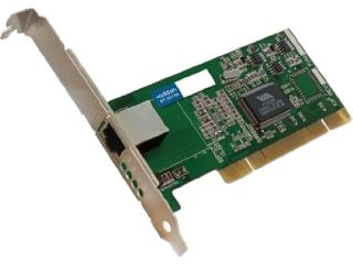 AddOn 10/100/1000Mbs Single Open RJ 45 Port 100m PCI Network Interface Card