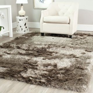 Safavieh California Cozy Solid Dark Grey Shag Rug