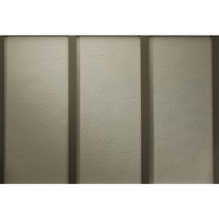 James Hardie HardiePanel Primed Mountain Sage Stucco Vertical Fiber Cement Siding Panel (Actual: 0.312 in x 48 in x 96 in)