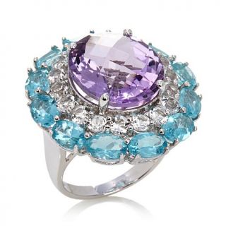 Colleen Lopez "Pastel Pretty" 18.22ct Pink Amethyst, Apatite and White Topaz St   7836939
