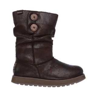 Womens Skechers Keepsakes Leatheresque Boot Chocolate   17468839