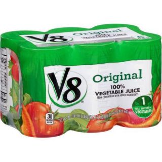V8® Original 100% Vegetable Juice 6 5.5 fl. oz. Cans