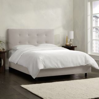 Skyline Furniture Velvet Upholstered Panel Bed