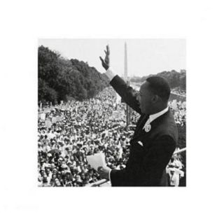 Martin Luther King Jr Poster Print (16 x 16)