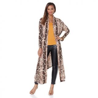 NENE by NeNe Leakes Hi Low Hem Knit Cardigan   7712694