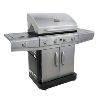 CharBroil Classic 4 Burner Gas Grill with Side Burner