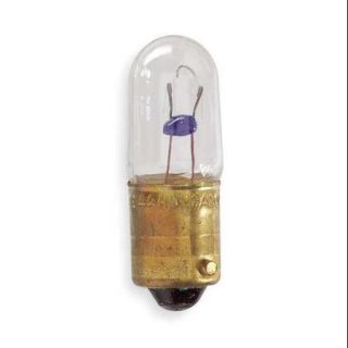 GE LIGHTING 1819 Miniature Lamp,1819,1W,T3 1/4,28V