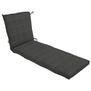 Hampton Bay Bentley Texture Outdoor Chaise Lounge Cushion NB73273X 9D1