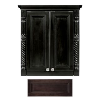 Architectural Bath Versailles Java Wall Cabinet (Common: 24 in; Actual: 24 in)