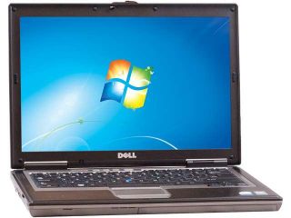 Refurbished: DELL Laptop D620 Intel Core Duo 1.66 GHz 2 GB Memory 60 GB HDD Integrated Graphics 14.0" Windows 7 Home Premium