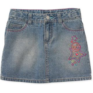 Faded Glory   Girls' Embroidered Denim Scooter