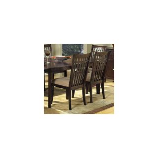 Steve Silver Company Set of 2 Lexington Rich Espresso Dining Chairs