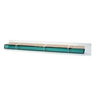 TAFCO WINDOWS 20.75 in. x 4 in. Jalousie Slats of Glass with Clear Polished Edges 5/CA JGL C20.75 4