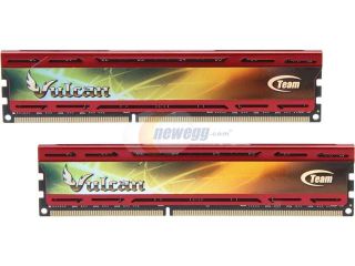 Team Vulcan 8GB (2 x 4GB) 240 Pin DDR3 SDRAM DDR3 1866 (PC3 14900) Desktop Memory Model TLD38G1866HC11DC01
