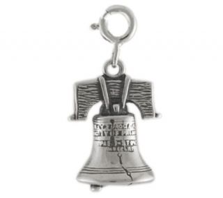Sterling Liberty Bell Charm   J113592 —