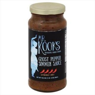 MR KOOK SAUCE CURRY GHOST PEPPER 16. 5 OZ  Pack of 6