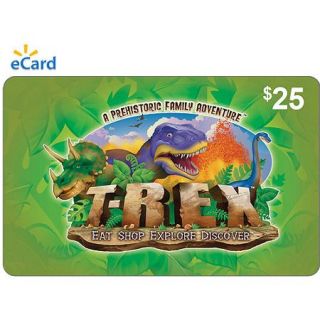 T REX $25 eGift Card (Email Delivery)