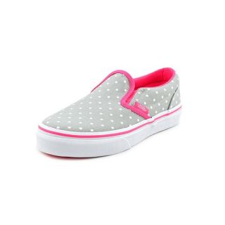 Vans Girl (Youth) Classic Slip On Basic Textile Casual Shoes