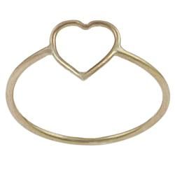 Goldfill Heart Cutout Ring  ™ Shopping Gold