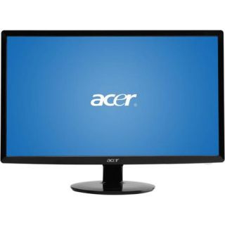 Acer 20" LED Widescreen Monitor, (S201HL, Black)