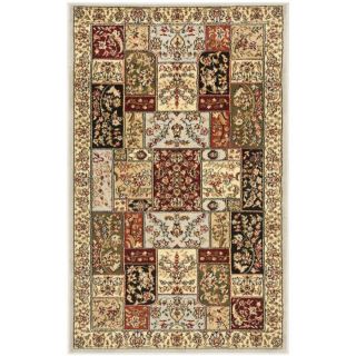 Safavieh Lyndhurst Grey and Multicolor Rectangular Indoor Machine Made Area Rug (Common: 8 x 11; Actual: 96 in W x 132 in L x 0.58 ft Dia)