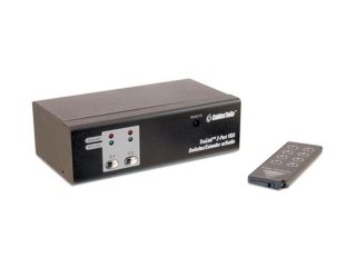 C2G TruLink 2 Port UXGA Monitor Switcher/Extender with 3.5mm Audio 39971