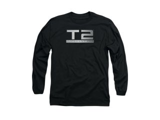 The Terminator 2 Logo Mens Long Sleeve Shirt