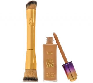 tarte Rainforest of the Sea Water Foundation with Brush —