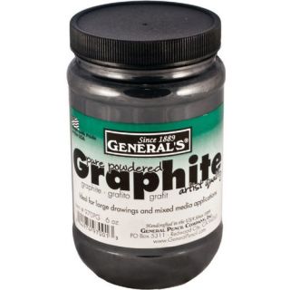 General 6 Oz Powered Graphite Jar