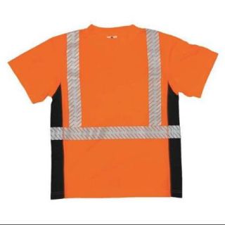 ML KISHIGO 9115 L T Shirt, Black Sided, Class 2, Orange, L