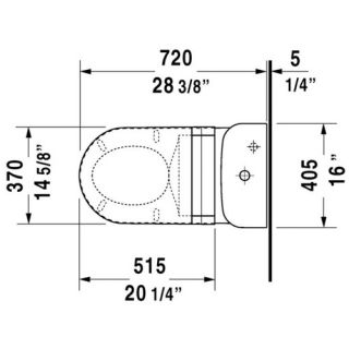 Duravit Darling New Elongated 1 Piece Toilet