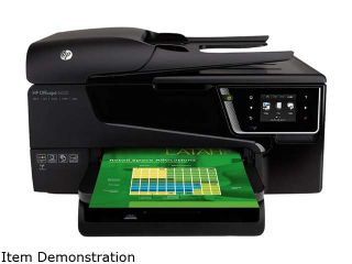Refurbished: Wireless e All in One Color Inkjet  Print/copy/Fax/Scan/Web, 250 Sheet, 2.65" touchscreen, 35 page auto feed, 14ppm/8ppm BW/Color, 128MB, 100 240v