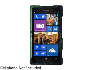 Insten Multiple Sublime Flower Rubberized Design Case Cover for Nokia Lumia 925 1761497