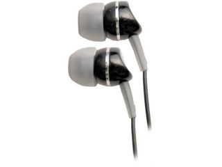 Empire Brands Metallics   Black Canal Stereo Earbud