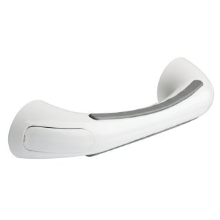DELTA 9 in White Wall Mount Grab Bar