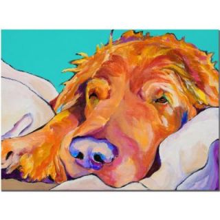 Trademark Fine Art 35 in. x 47 in. Snoozer King Canvas Art PS015 C3547GG
