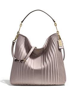 COACH Madison Hobo in Pintuck Leather